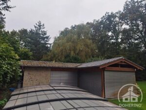 odstranění mechů a lišejníku pomocí vysokotlakých strojů