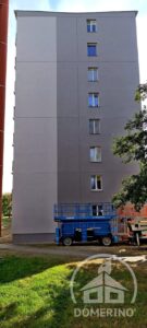 nový nátěr fasády panelového domu