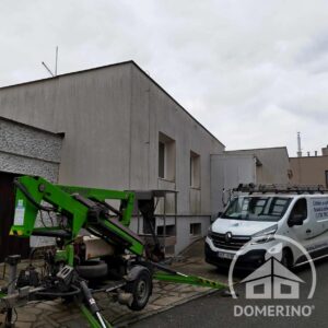 čištění fasády odstranění plísní a nečistot Domerino