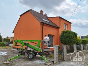 odstraňování plísně vysokozdvižná plošina