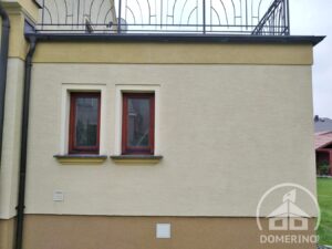 fasáda po realizaci nový nátěr