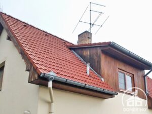 střecha po odstranění nánosu mechu