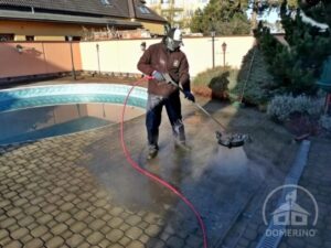 čištění stoji mosmatic horká voda