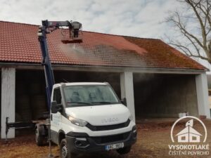 vysokotlaké čištění z plošiny Domerino
