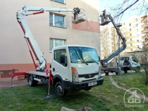 plošiny v akci aplikace nano-impregnace