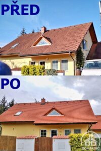 porovnání čištění před a po