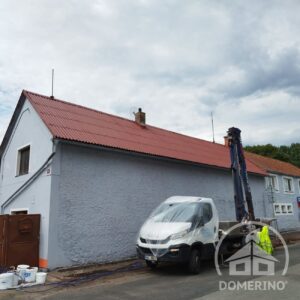 hydraulická plošina nátěr eternitové vlnky