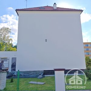 nátěr fasády vysokozdvižná plošina Domerino