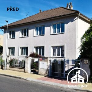 fasáda před realizací čištění a nátěru