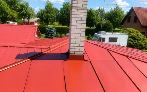 Rekonstrukce plechové střechy – Sadská