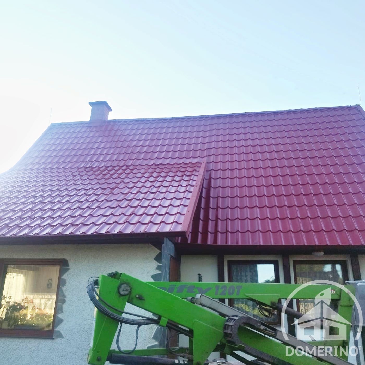 nátěr plechové střechy po
